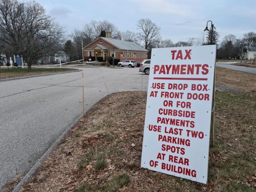 Curbside Service is Available for Tax Payments