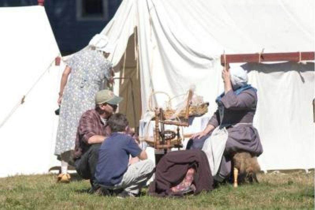 Encampments on the Green
