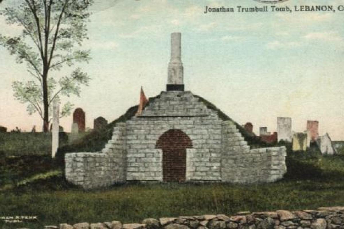 The tomb of Governor Jonathan Trumbull (1710-1785)