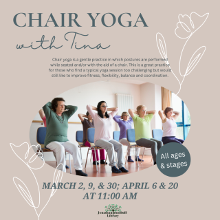 chair yoga flyer