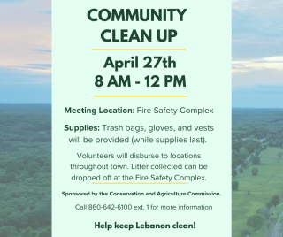 Community Clean up Flyer