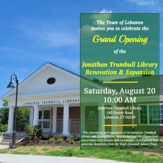 Library Opening Invitation