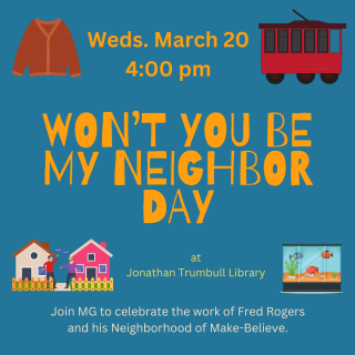  Won't You Be My Neighbor Day flyer