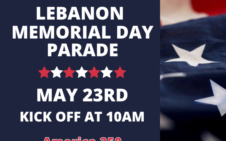 Memorial Day Parade Annoucement